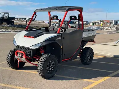AYMENTS AS LOW AS $109 BI WEEKLY! OWNER SELLING 2023SEGWAY FUGLEMAN UT10X 1000. BOUGHT FOR A PROJECT...