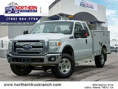 WAS: $27900 NOW: $24900 plus taxes and licensing fees2011 FORD F-350 4x4 EXTENDED CAB UTILITY BOX /...