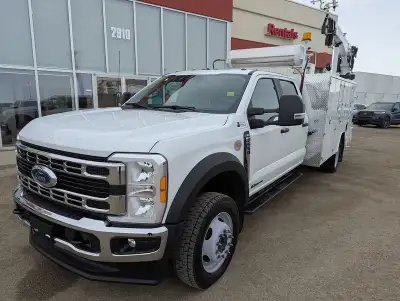 2023 Ford Super Duty F-550 DRW XL 4WD Crew Cab 203" WB 84" CA, 6.7L V8 Diesel, 10 Spd Transmission,...