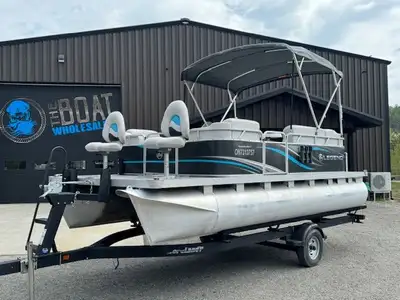 60HP MERCURY 4-STROKE EFI WITH JUST UNDER 100 HOURS! PLENTY OF POWER FOR TUBING, KNEEBOARDING, AND L...