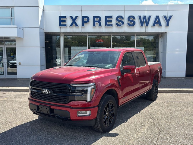 2025 Ford F-150 Platinum POWERBOOST HYBRID! 20'S, LEATHER, PANOR in Cars & Trucks in Stratford
