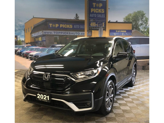  2021 Honda CR-V EX-L, Adaptive Cruise, One Owner, Accident Free in Cars & Trucks in North Bay