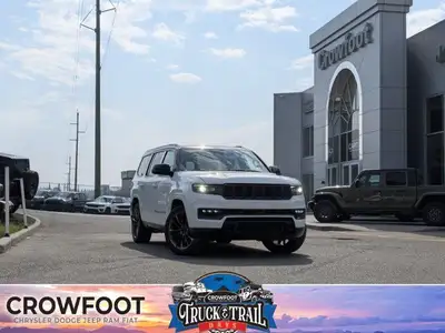 This Jeep Grand Wagoneer has a durable Twin Turbo Premium Unleaded I-6 3.0 L/183 engine powering thi...