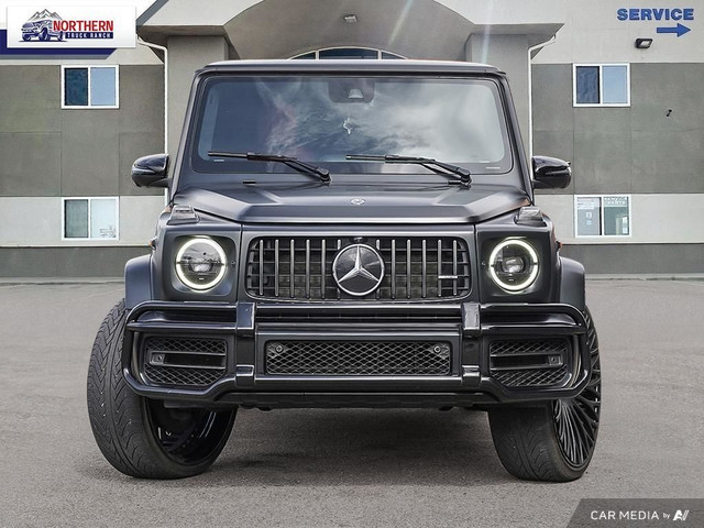 2020 Mercedes-Benz AMG G 63 G63 AMG MATTE BLACK RED SEATS 26... in Cars & Trucks in Edmonton - Image 2