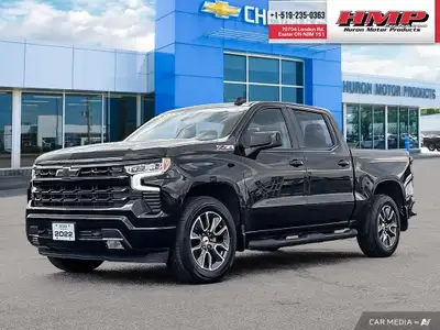 PRE-OWNED 2022 CHEVROLET SILVERADO 1500 CREW CAB RST 4WD IN BLACK! [Clean vehicle history – 1-Owner...