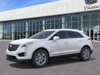 The 2025 Cadillac XT5 Luxury makes a striking entrance finished in Crystal White Tricoat with bold c... (image 4)