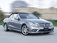 2011 Mercedes Benz E-500 Cabriolet AMG PKG Grey Exterior on Black Interior comes with Navigation and... (image 7)
