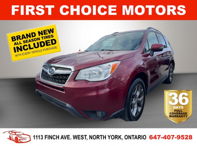 2016 SUBARU FORESTER LIMITED ~AUTOMATIC, FULLY CERTIFIED WITH WA