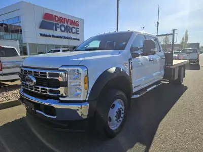 2023 Ford Super Duty F-550 DRW XLT 4WD Crew Cab 203" WB 84" CA, 6.7L V8 Diesel, 12ft Deck, Extra Hea...