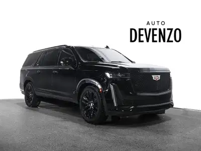 2024 Cadillac Escalade ESV Sport 4WD Duramax Diesel, Black Raven on Whisper Beige with Gideon Accent...