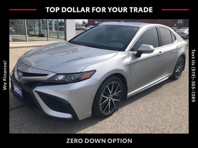 2021 Toyota Camry SE SE-AWD--MOON ROOF--HEATED LEATHER