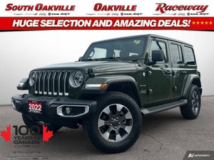 2022 Jeep Wrangler Unlimited SAHARA | CARPLAY | BACKUP CAM | LOW KMS | NAVI |