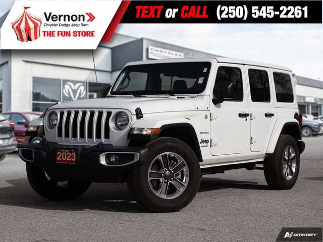 2023 Jeep Wrangler Sahara - Navigation - Premium Audio in Cars & Trucks in Vernon