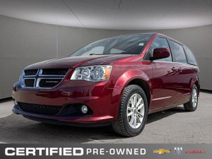 2019 Dodge Grand Caravan SXT Premium Plus | Backup Camera | SiriusXM Ready | Bluetooth