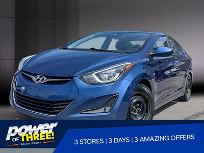  2016 Hyundai Elantra GL | One Owner | Certified |