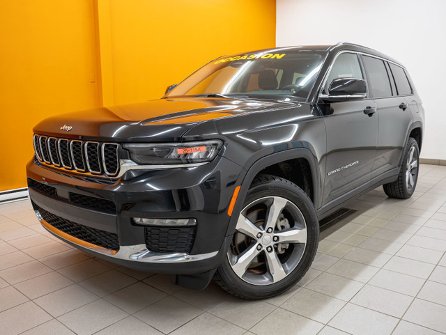 2021 Jeep Grand Cherokee L LIMITED 4X4 *TOIT* NAV CUIR SIÈGES /  in Cars & Trucks in Laurentides
