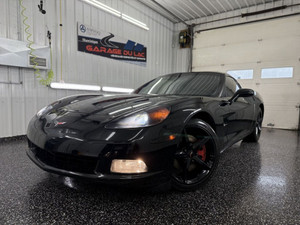 2011 Chevrolet Corvette LS3 6.2L - EXHAUST - BAS KM - SHOWROOM - TRIPLE BLACK