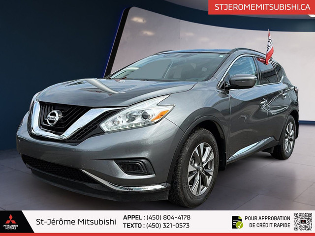 2017 Nissan Murano S / MAGS / CAMÉRA DE RECUL / SIÈGES CHAUFFANT in Cars & Trucks in Laurentides
