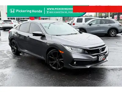 Certified. Sport|Sunroof|CarPlay|No Accidents 2021 Honda Civic Sport Sport|Sunroof|CarPlay|No Accide...
