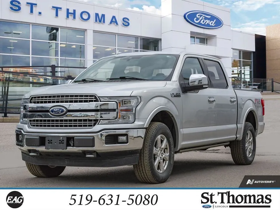 2018 Ford F-150 4x4 Leather Seats Navigation FX4 Package Alloy