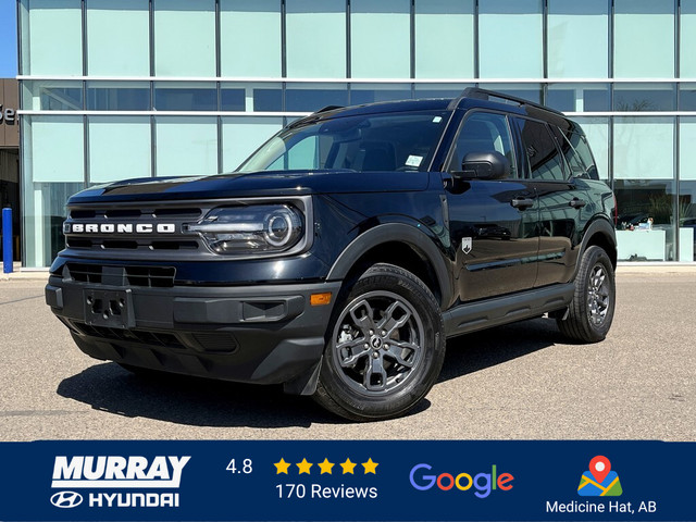 2023 Ford Bronco Sport Big Bend 4x4 Apple CarPlay Heated Seats in Cars & Trucks in Medicine Hat