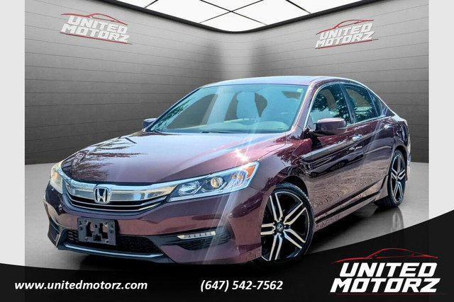 2016 Honda Accord Sport~CERTIFIED~ONE OWNER~NO ACCIDENTS~ in Cars & Trucks in Cambridge