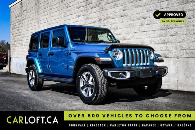 2019 Jeep Wrangler Unlimited Sahara - Uconnect in Cars & Trucks in Kingston