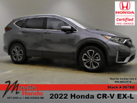 Recent Arrival! 2022 Honda CR-V EX-L Modern Steel Metallic AWD CVT 1.5L I4 Turbocharged DOHC 16V LEV... (image 7)