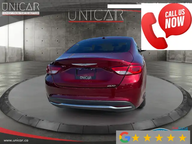 2017 Chrysler 200 No-Accidents Limited Leather Seats Backup Cam  in Cars & Trucks in Markham / York Region - Image 10
