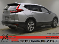 Recent Arrival! Odometer is 25539 kilometers below market average! 2019 Honda CR-V EX-L Lunar Silver... (image 5)