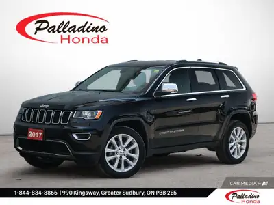 Experience refined capability with the 2017 Jeep Grand Cherokee Limited, now available at Palladino...