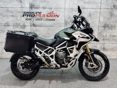 2023 Triumph Tiger 1200 Rally Explorer ABS | 282 KM Seulement 282 KM Sublime couleur -Matte Khaki Gr...