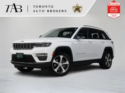 This 2023 Jeep Grand Cherokee 4xe PHEV blends rugged utility with refined luxury, offering plug-in h...
