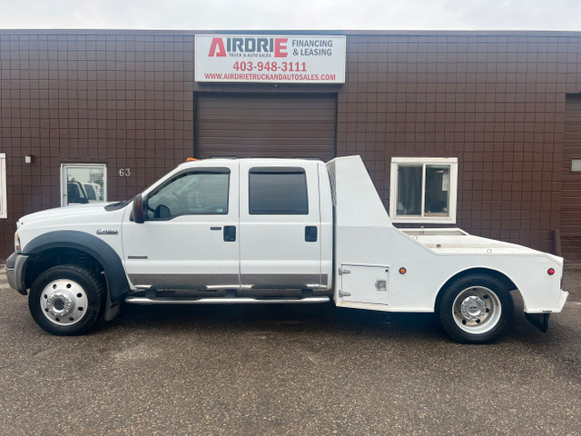 2006 Ford Super Duty F-450 DRW FLAT BED HUALER GOOSE NECK in Cars & Trucks in Calgary