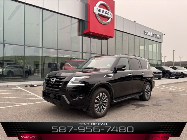 2023 Nissan Armada SL Midnight Edition 4X4 | Captain Chairs | Su in Cars & Trucks in Calgary