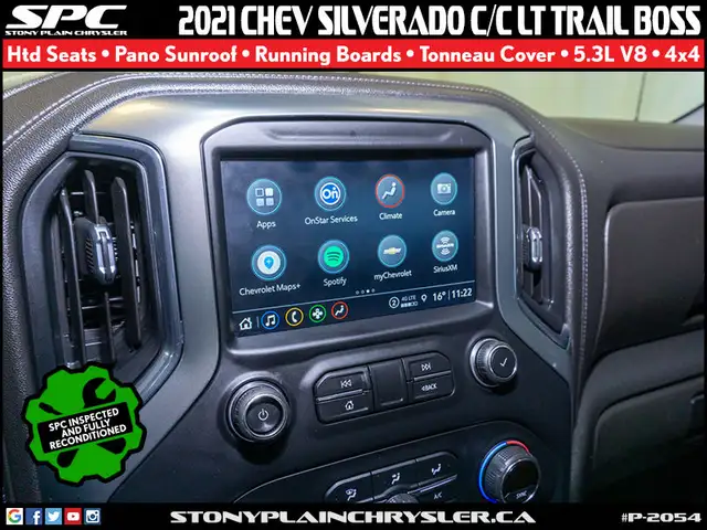 2021 Chevrolet Silverado 1500 Crew Cab Short Box 4-Wheel Drive L in Cars & Trucks in St. Albert - Image 16