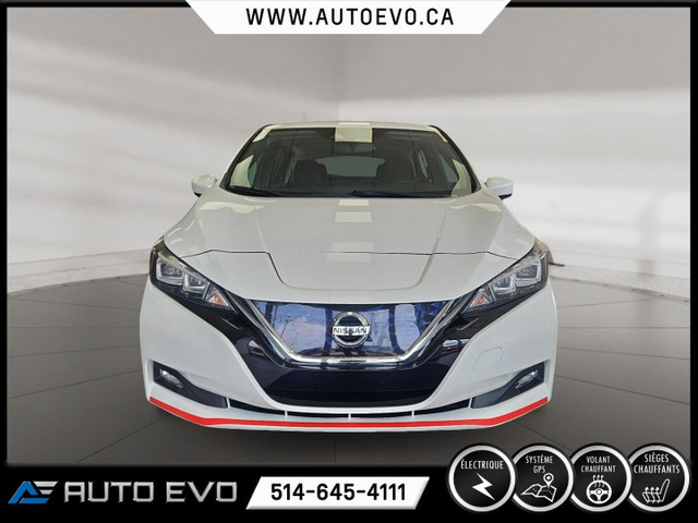 2018 Nissan Leaf SV * CUIR * SIEGE CHAUFFANT * GPS * MAGS * CLEA in Cars & Trucks in City of Montréal - Image 2