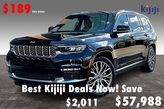 2022 Jeep Grand Cherokee Summit Reserve L in Cars & Trucks in Edmonton