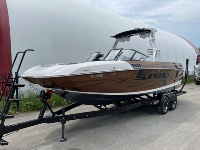  2021 Supra SE 550 575 SUPERCHARGED Consignation / Pas de taxes  in Powerboats & Motorboats in Granby