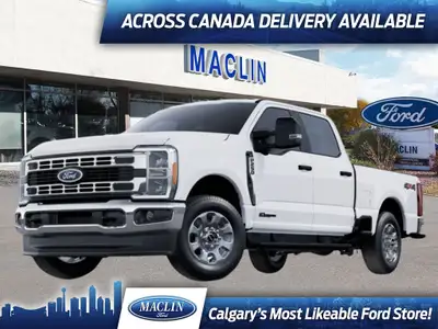 This brand new OXFORD WHITE 2025 FORD F-250 XLT is powered by a 6.7L POWER STROKE V8 ENGINE THAT'S P...