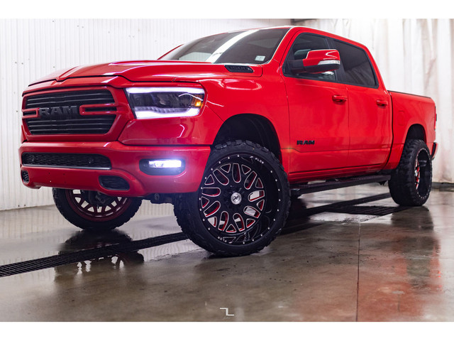 2021 Ram 1500 4x4 Crew Cab Sport Leather Nav Level Kit in Cars & Trucks in Red Deer - Image 4