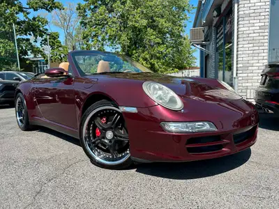 2007 PORSCHE CARRERA 4 2DR AWD CABRIOLET 3.6L NEW GENERATION A L'ETAT NEUF!!! CONDITION SALLE DE MON...