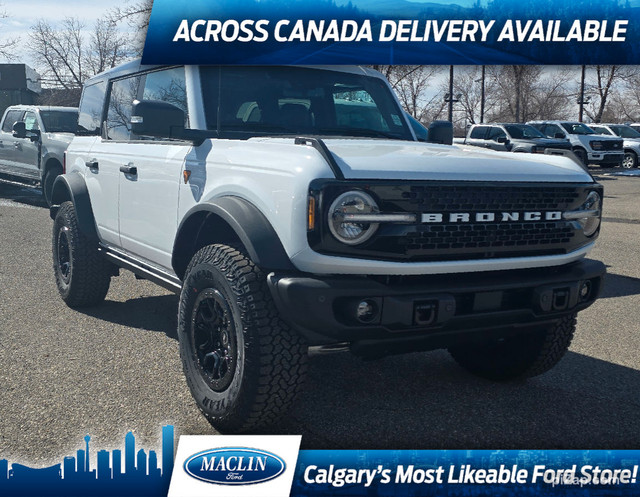 2025 Ford Bronco BADLANDS | BLACK APPPKG | SASQUATCH PKG | BLIS in Cars & Trucks in Calgary