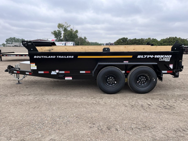 2024 Southland SL714-16KHD Dump Trailer in Cargo & Utility Trailers in Prince Albert - Image 2