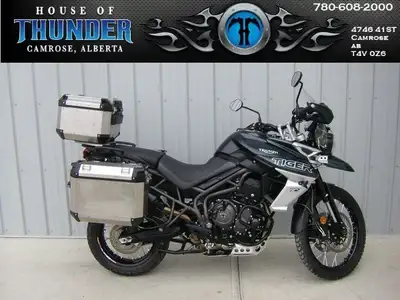 2018 Triumph Tiger 800XCA ABS With the exhilarating all-new top spec Tiger 800 XCA your adventure li...