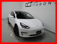 2020 TESLA MODEL 3 CARFAX VERIFIED, CLEAN TITLE 98,000KM AUTOMATIC TRANSMISSION WHITE EXTERIOR ON BL... (image 1)