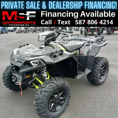 FINANCE ANYTHING IN CANADA PRIVATE SALE & DEALERSHIP FINANCING CALL / TEXT 587-806-4214 APPLY NOW @...