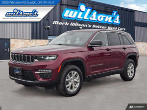 2023 Jeep Grand Cherokee Limited | Leather | Navi | Heated Seats & Steering | Apple CarPlay | Android Auto | Remote Start |