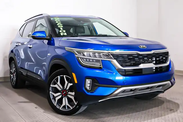 2021 Kia Seltos SX TURBO + AWD + TOIT OUVRANT + CARPLAY DEMARREU in Cars & Trucks in Laval / North Shore - Image 2