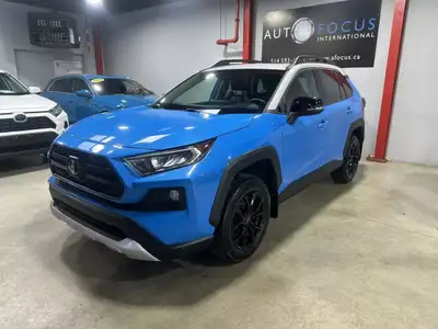 2020 Toyota RAV4 TRAIL ADVENTURE - AWD - AUTOMATIQUE - CAMERA DE RECUL - APPLE CARPLAY - TOIT OUVRAN...